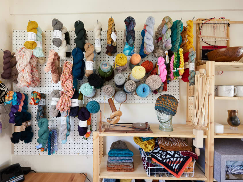 Jennifer Berg Native Knitter New Mexico House Tour Photos Apartment